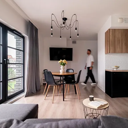 Flatbook - Riverside Loft With Parking * Gdaňsk