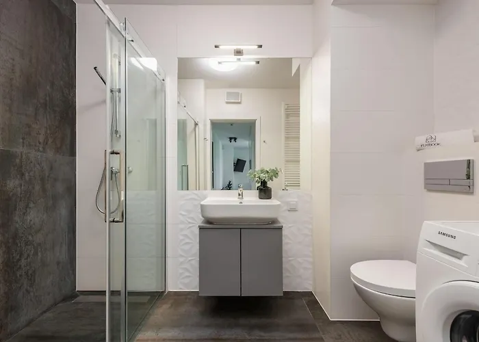 Flatbook - Riverside Loft With Parking Gdansk