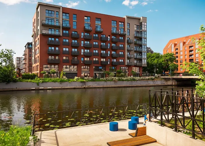 Flatbook - Riverside Loft With Parking * Gdansk